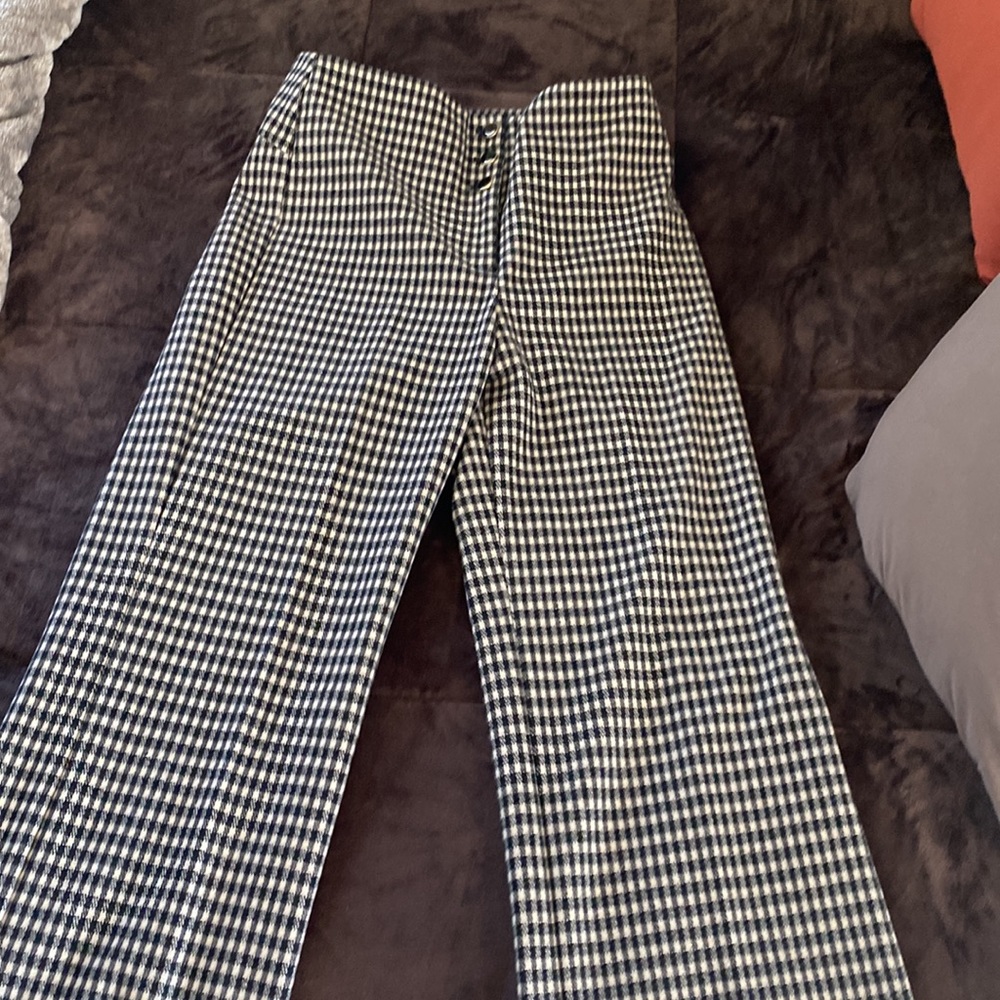 Ann Taylor wide leg ankle pants